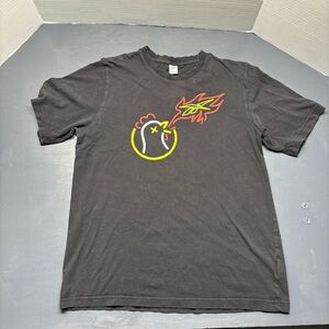 Reebok Official Men's Hot Ones T Shirt Sz M Black